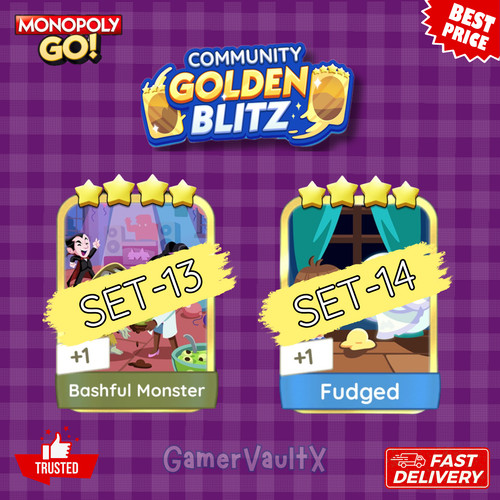 Bashful monster set - bashful,