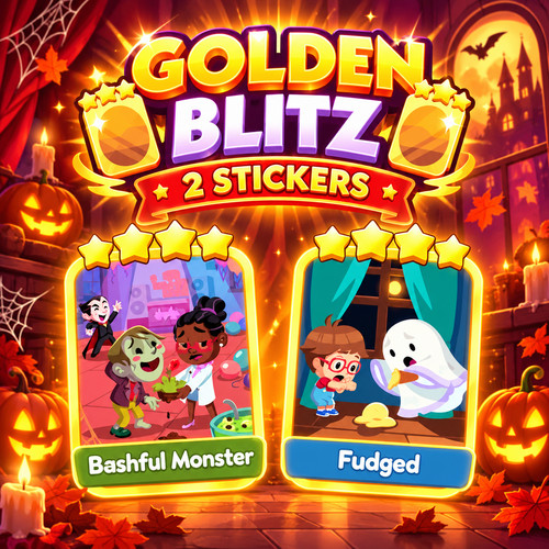 Golden blitz monopoly - golden,