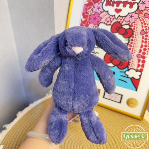 Jellycat soft fluffy purple - soft,